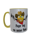 Western Smiley - Finger weg von meiner Tasse