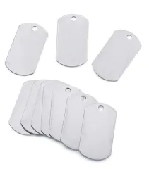 Gravierung Anhänger Länglich 43x24x1mm